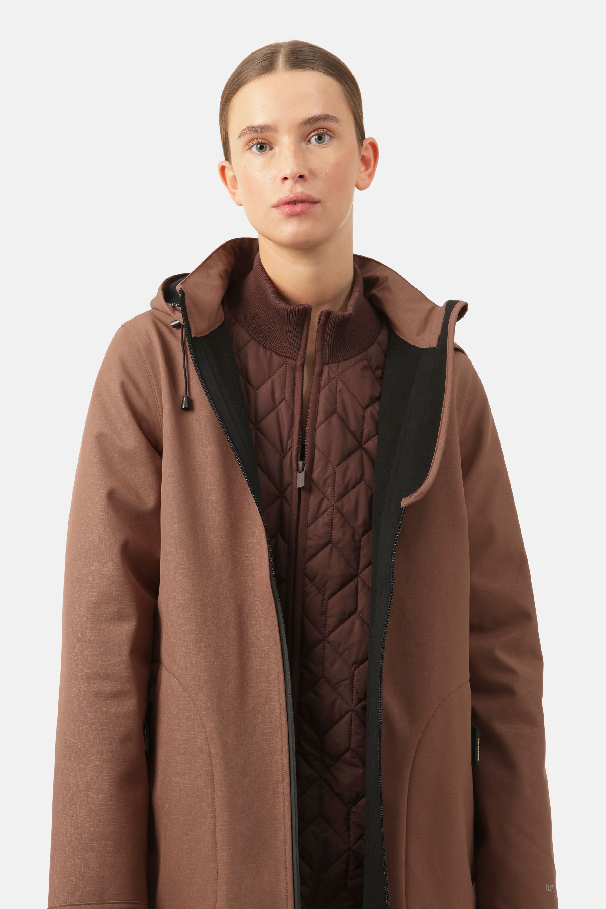 Softshell Regnjakke A-fasong - Acorn